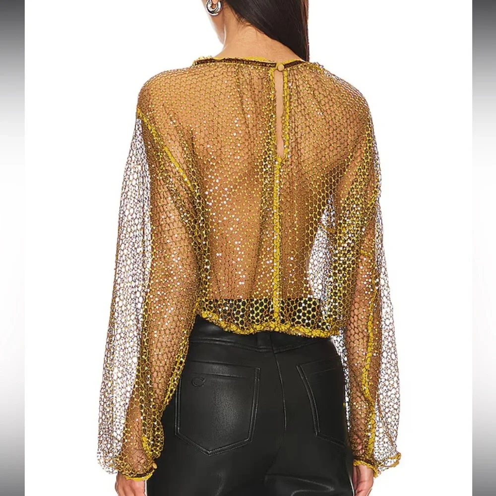 NWOT Free People Sparks Fly Top - Picture 4 of 10